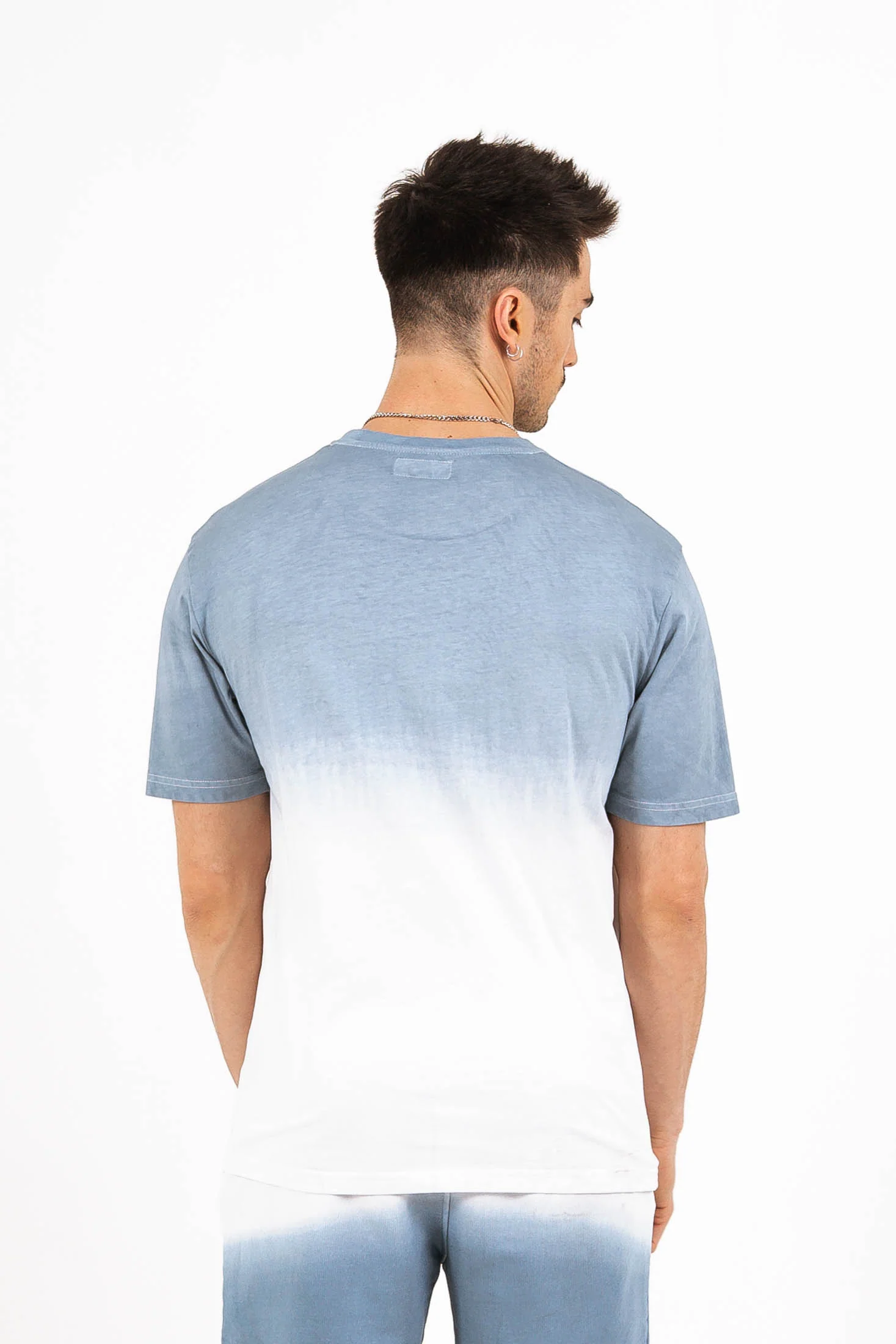 T-shirt sooner than you think dégradé bleu - Image 5