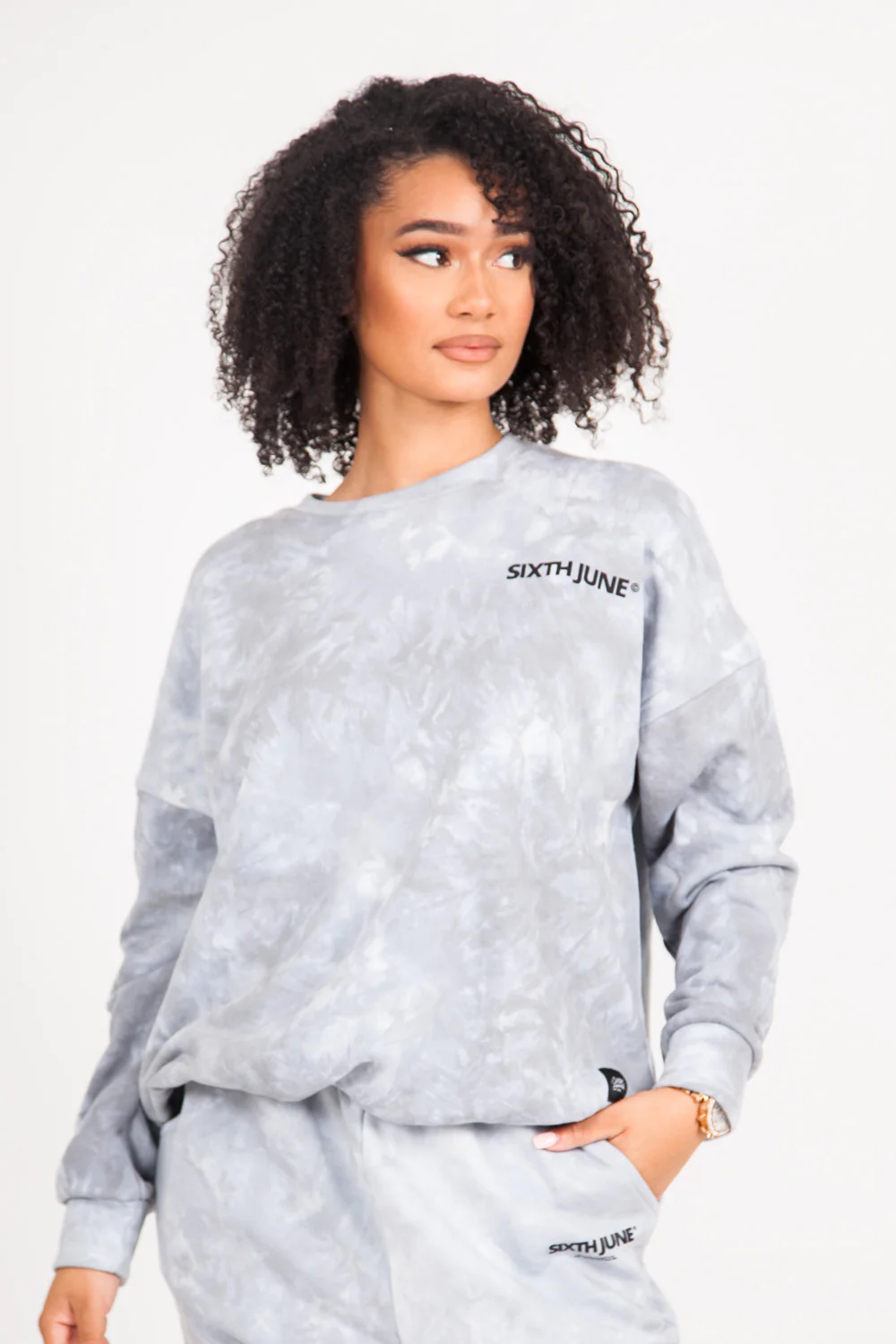 Sweat tie and dye gris - Image 2