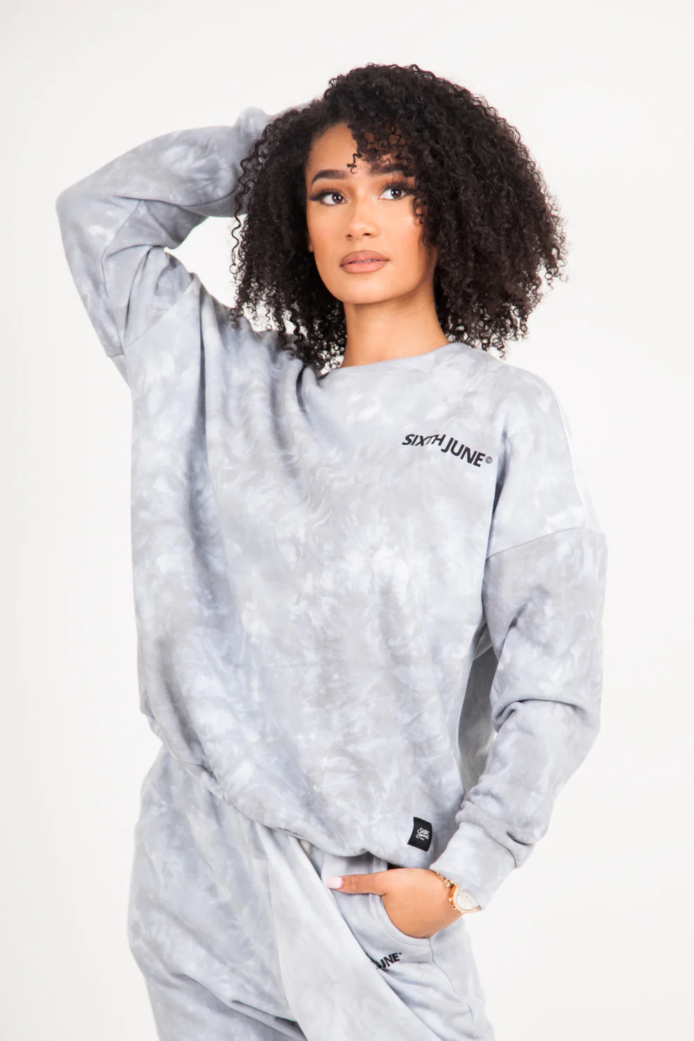 Sweat tie and dye gris - Image 5