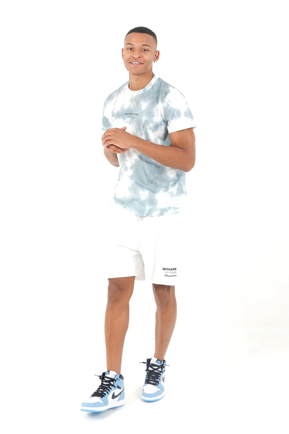 T-shirt limited edition tie dye Vert - Image 2