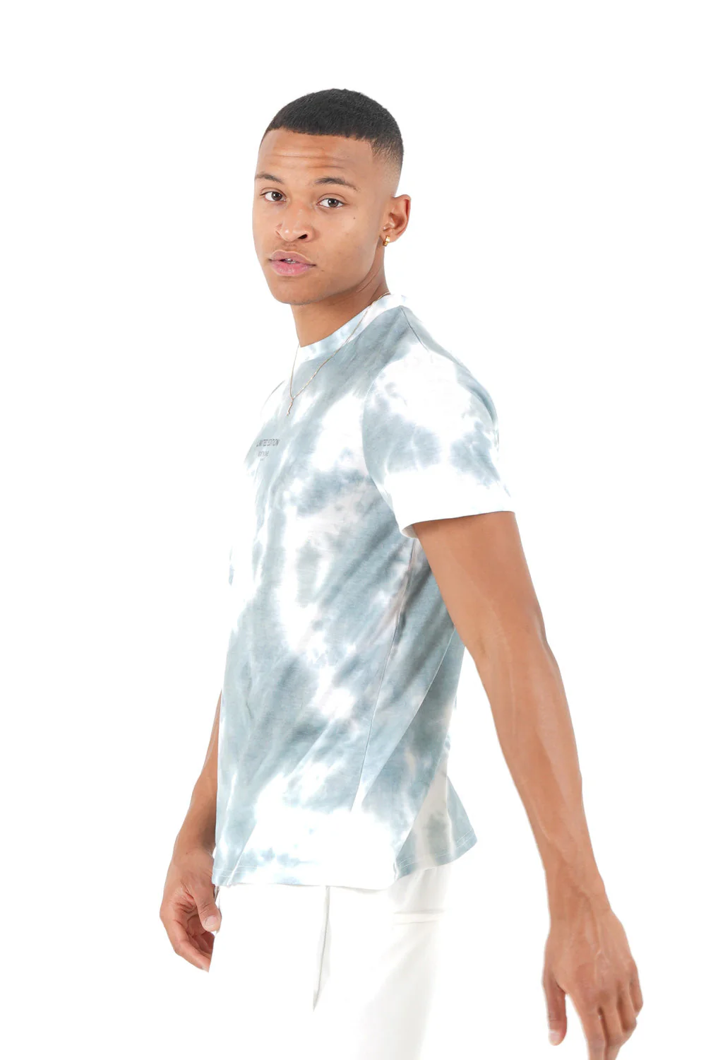T-shirt limited edition tie dye Vert - Image 4