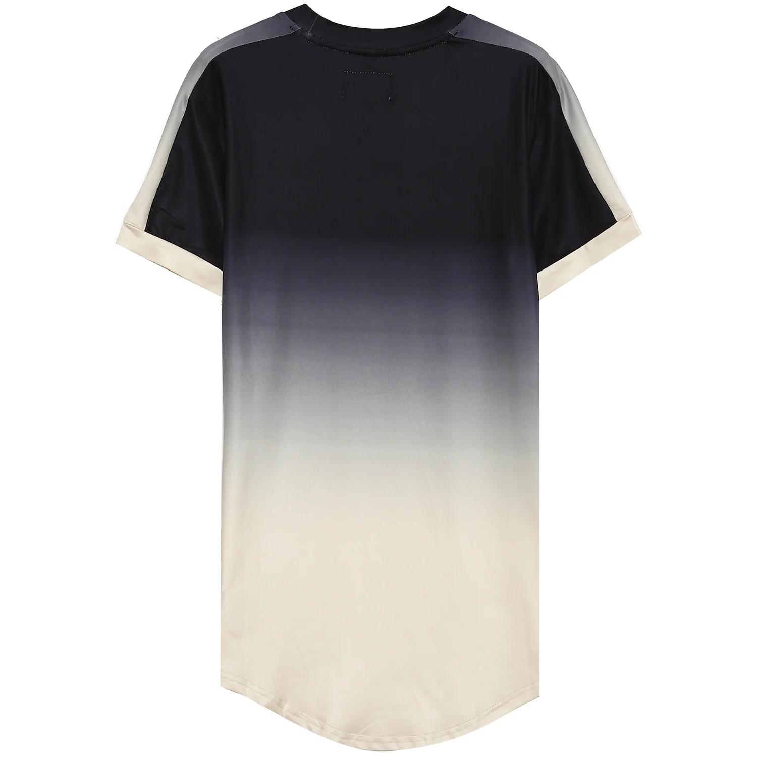T-shirt dégradé logo signature beige - Image 7