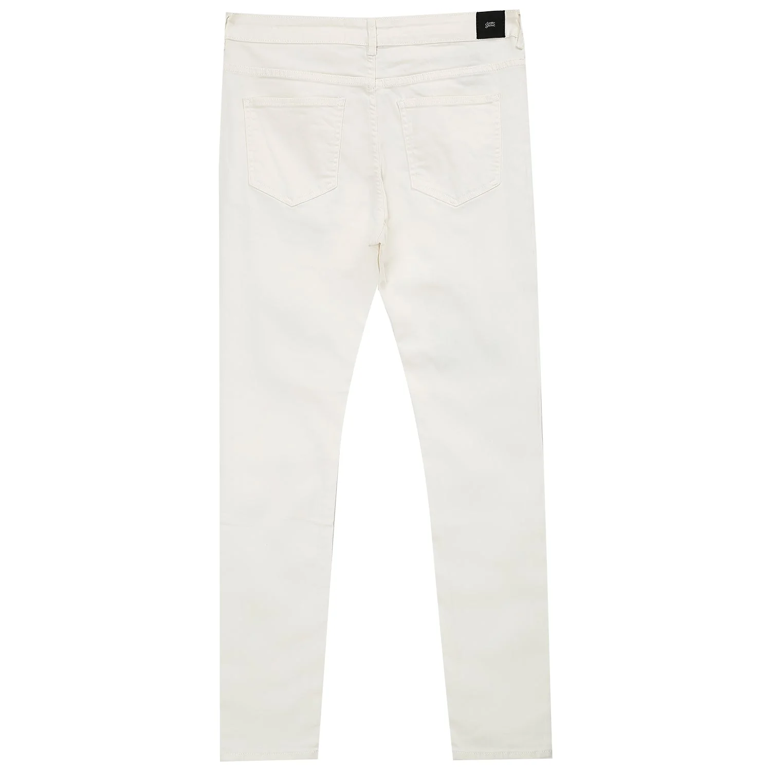 Jean empiècements tie dye Blanc - Image 6