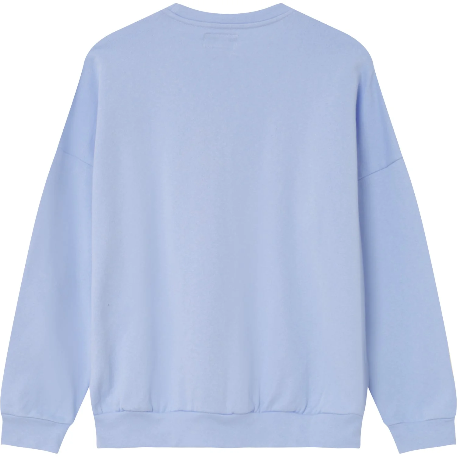 Sweatshirt ton sur ton Bleu clair - Image 7