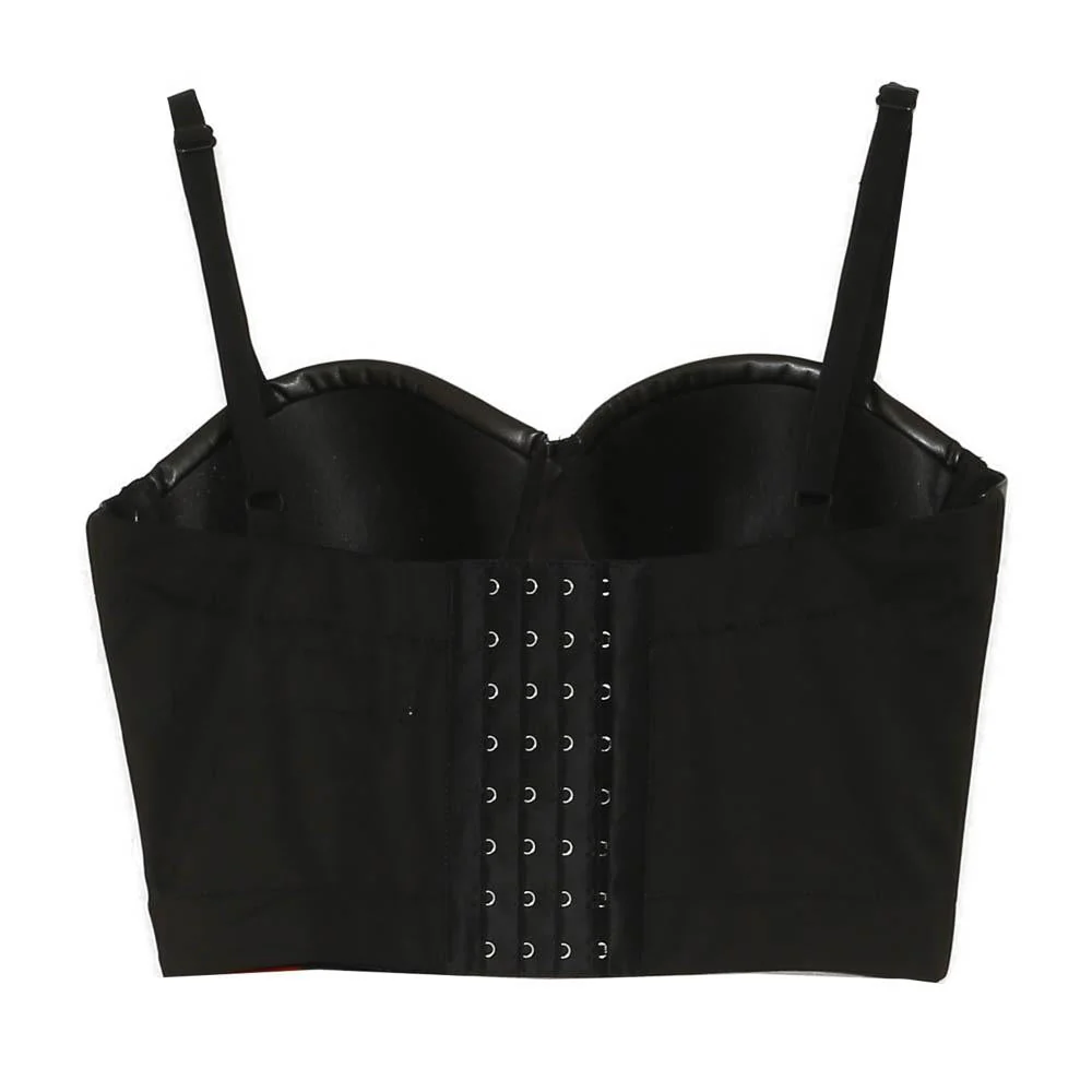 Top bustier court noir - Image 7