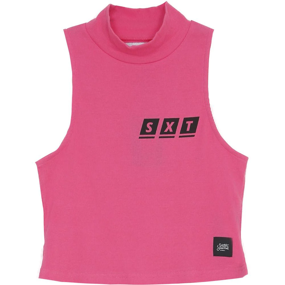 Top col montant SXT rose fluo - Image 6