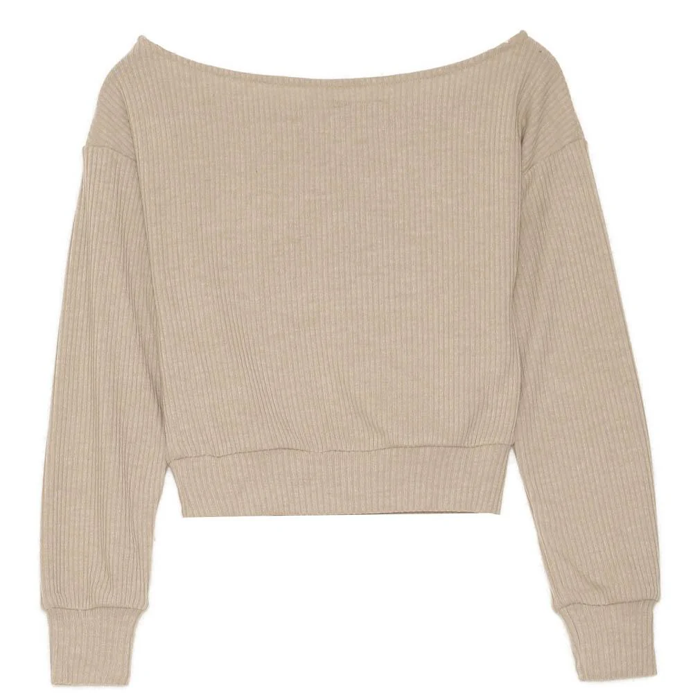 Top court maille beige - Image 7