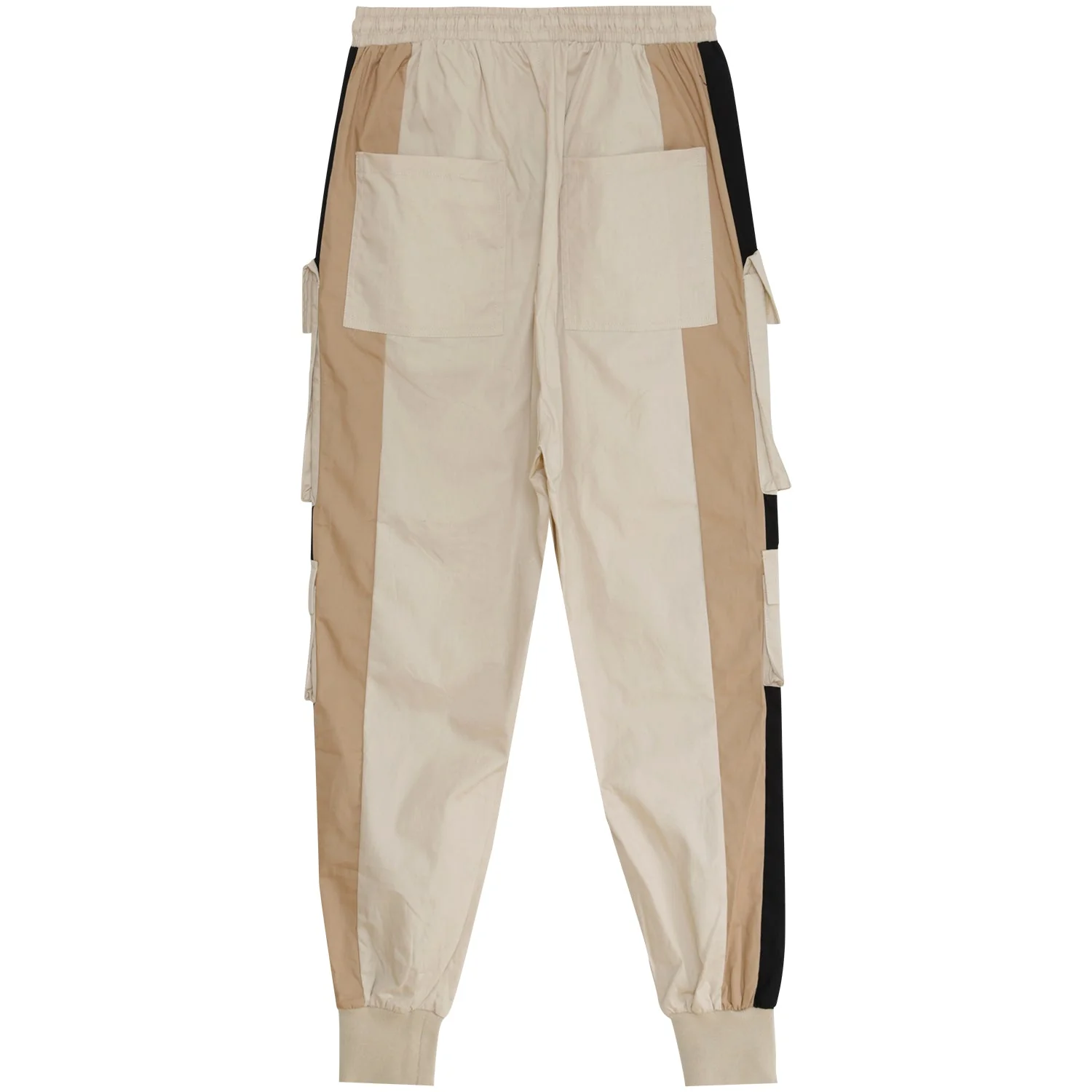 Pantalon cargo tricolore Beige - Image 7