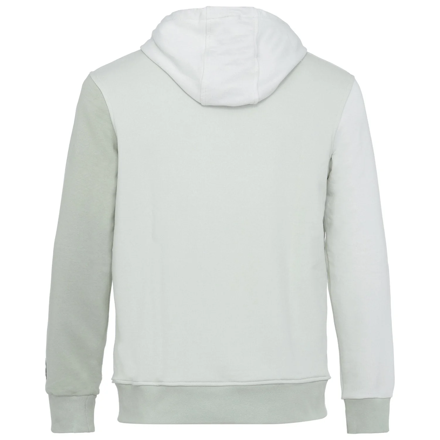 Sweat capuche tricolore logo Vert clair - Image 7