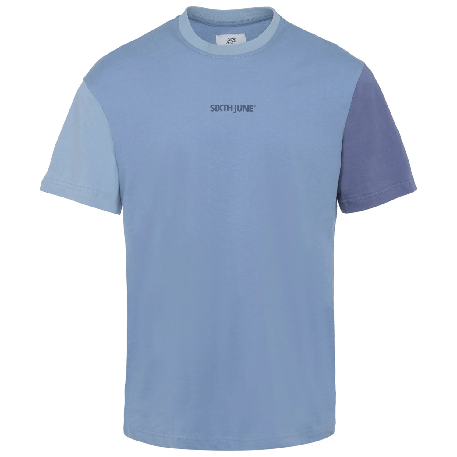 T-shirt tricolore logo Bleu - Image 6