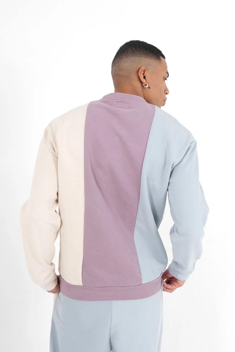 Sweatshirt tricolore logo Multicolore - Image 5