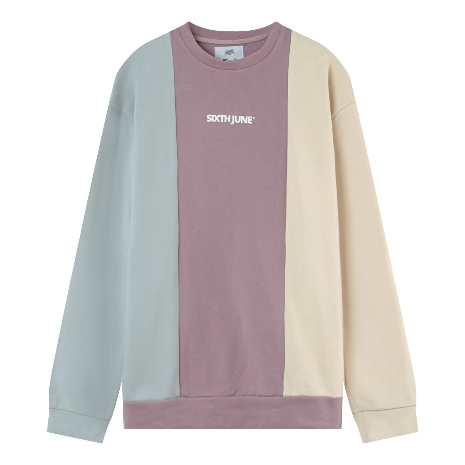 Sweatshirt tricolore logo Multicolore - Image 6