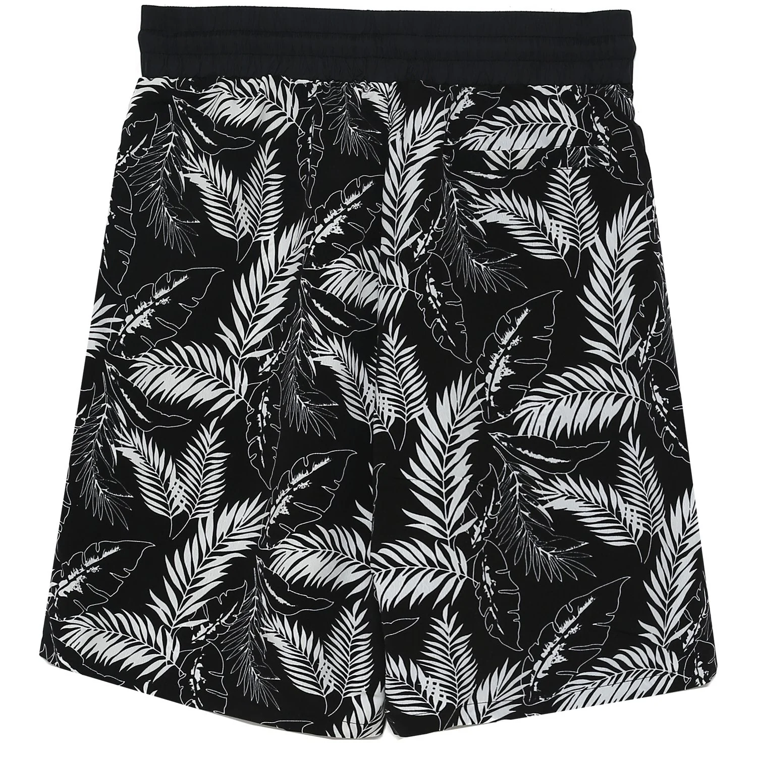 Short tropical décontracté noir - Image 6