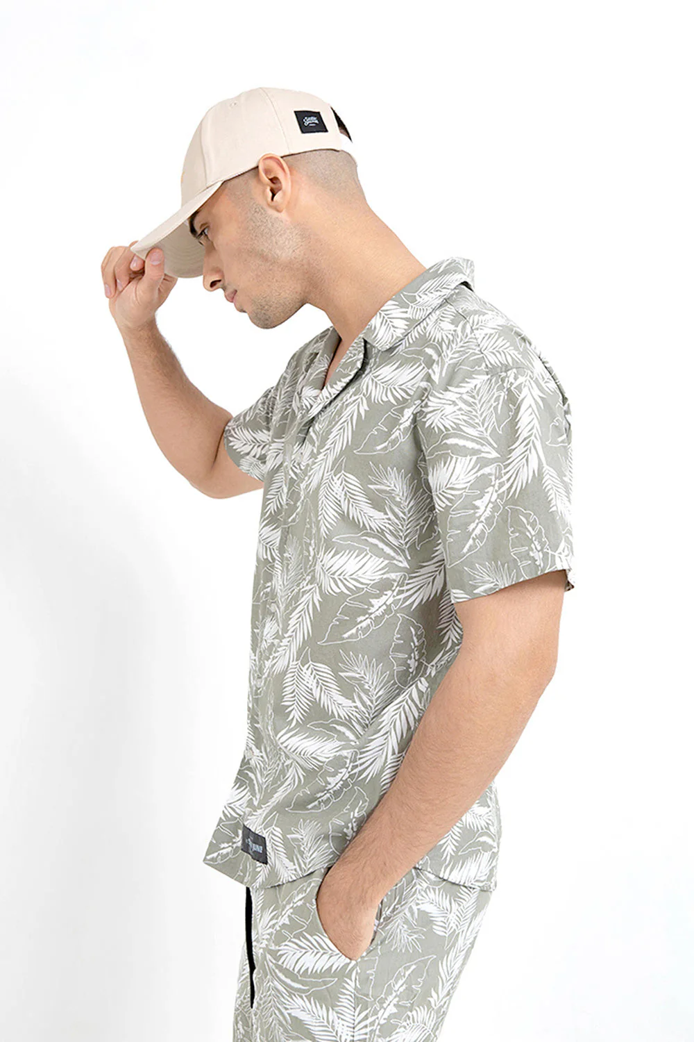 Chemisette tropical Vert - Image 3