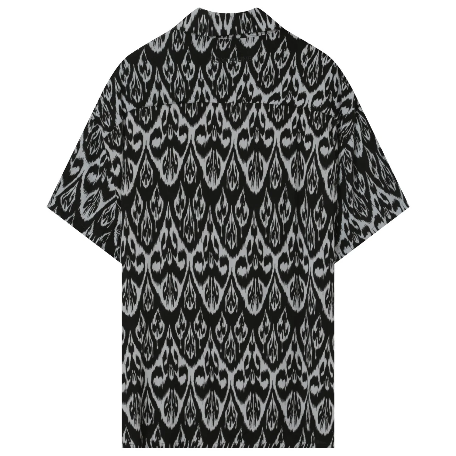 Chemise fluide motif aztèque Noir - Image 8