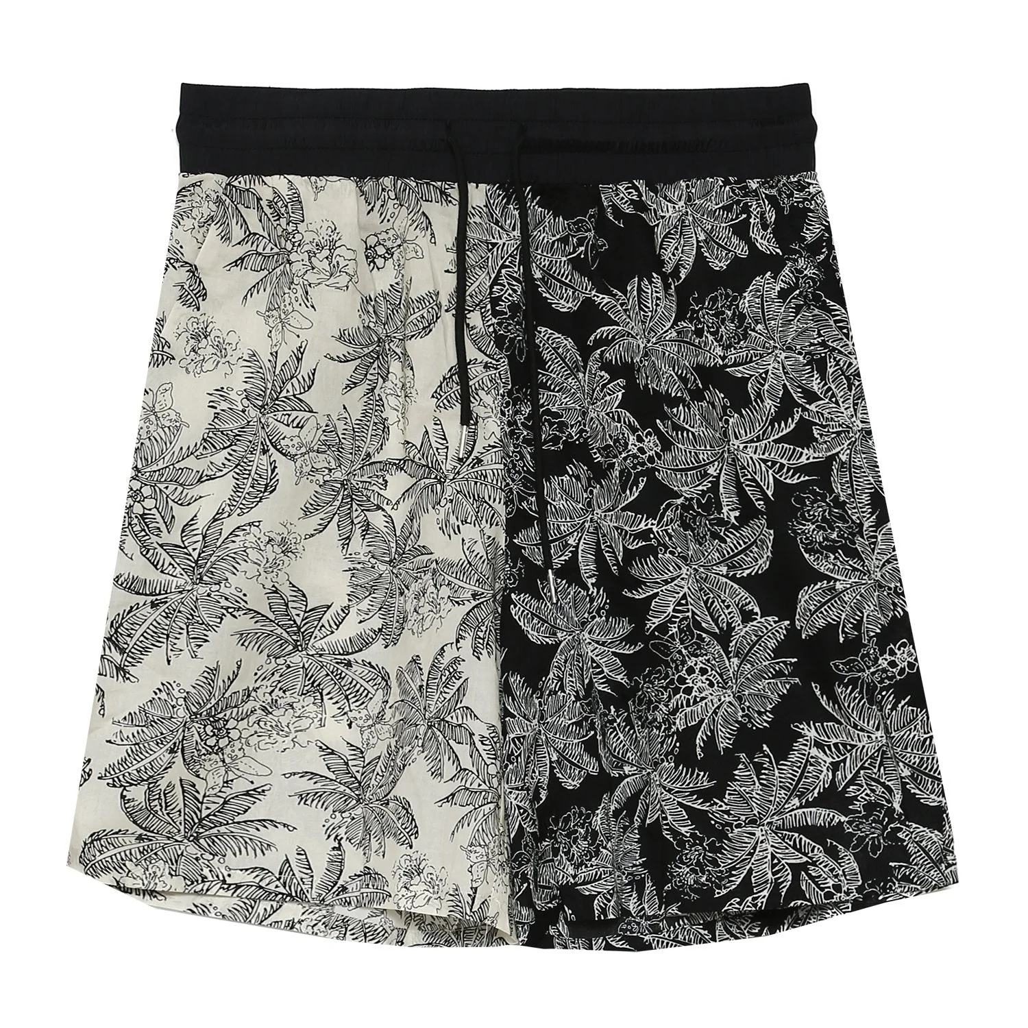 Short tropical bicolore Beige - Image 4