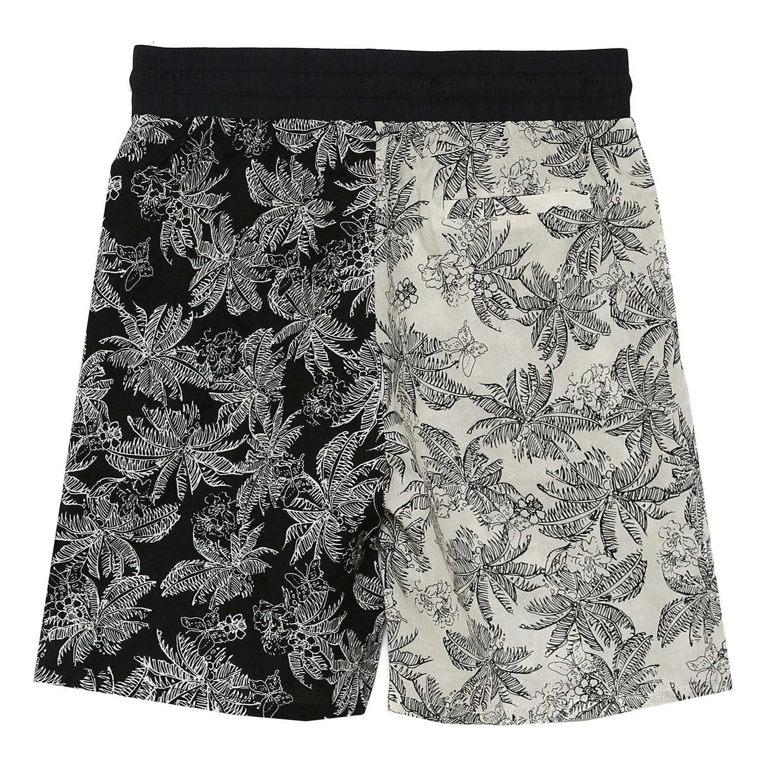 Short tropical bicolore Beige - Image 5