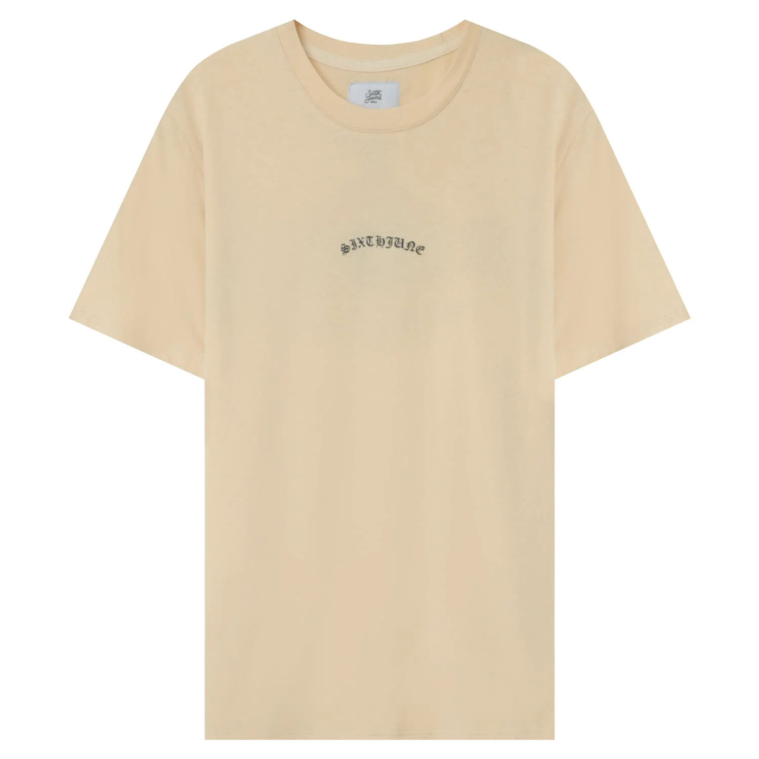 T-shirt logo gothique Beige - Image 4