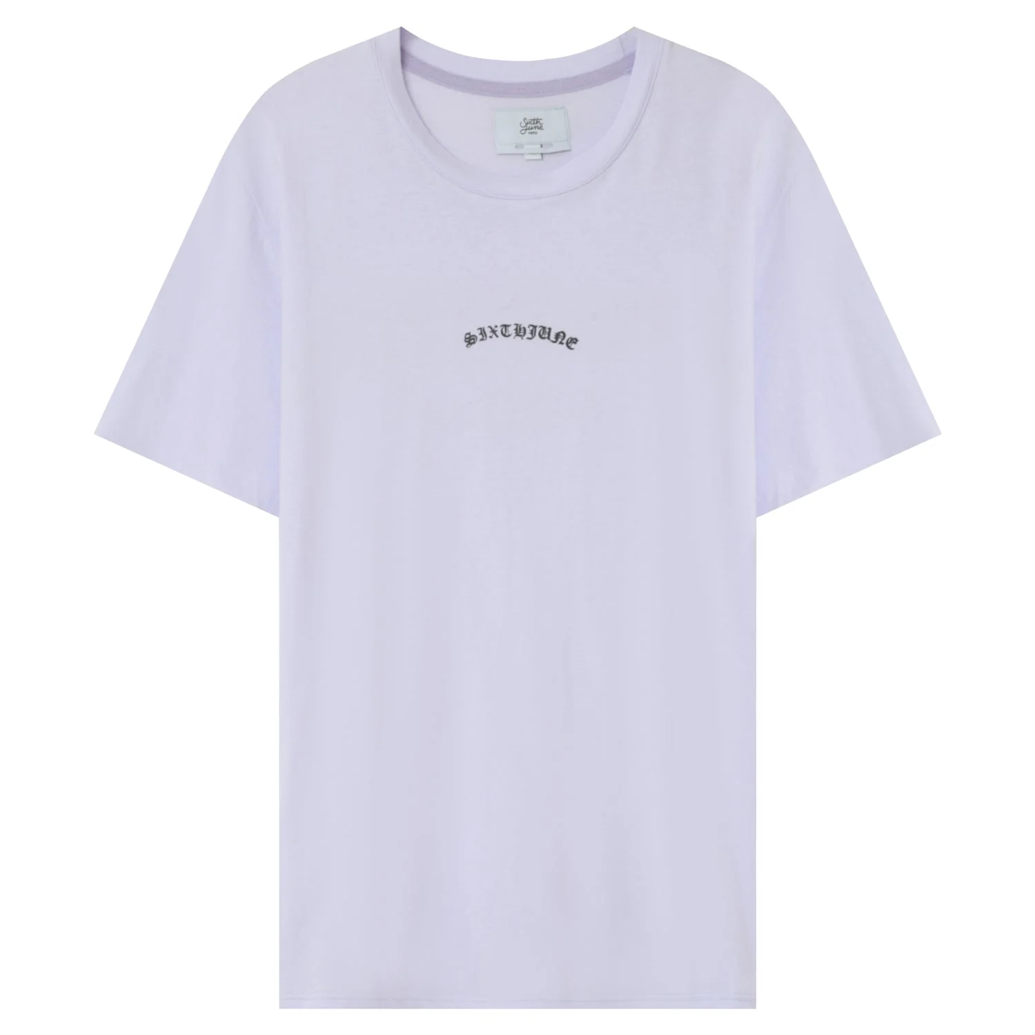 T-shirt logo gothique Violet clair - Image 7