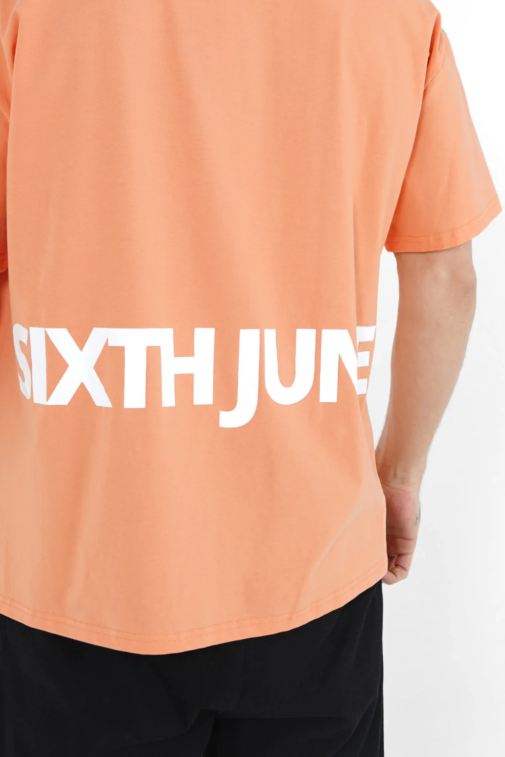 T-shirt grand logo Orange - Image 3