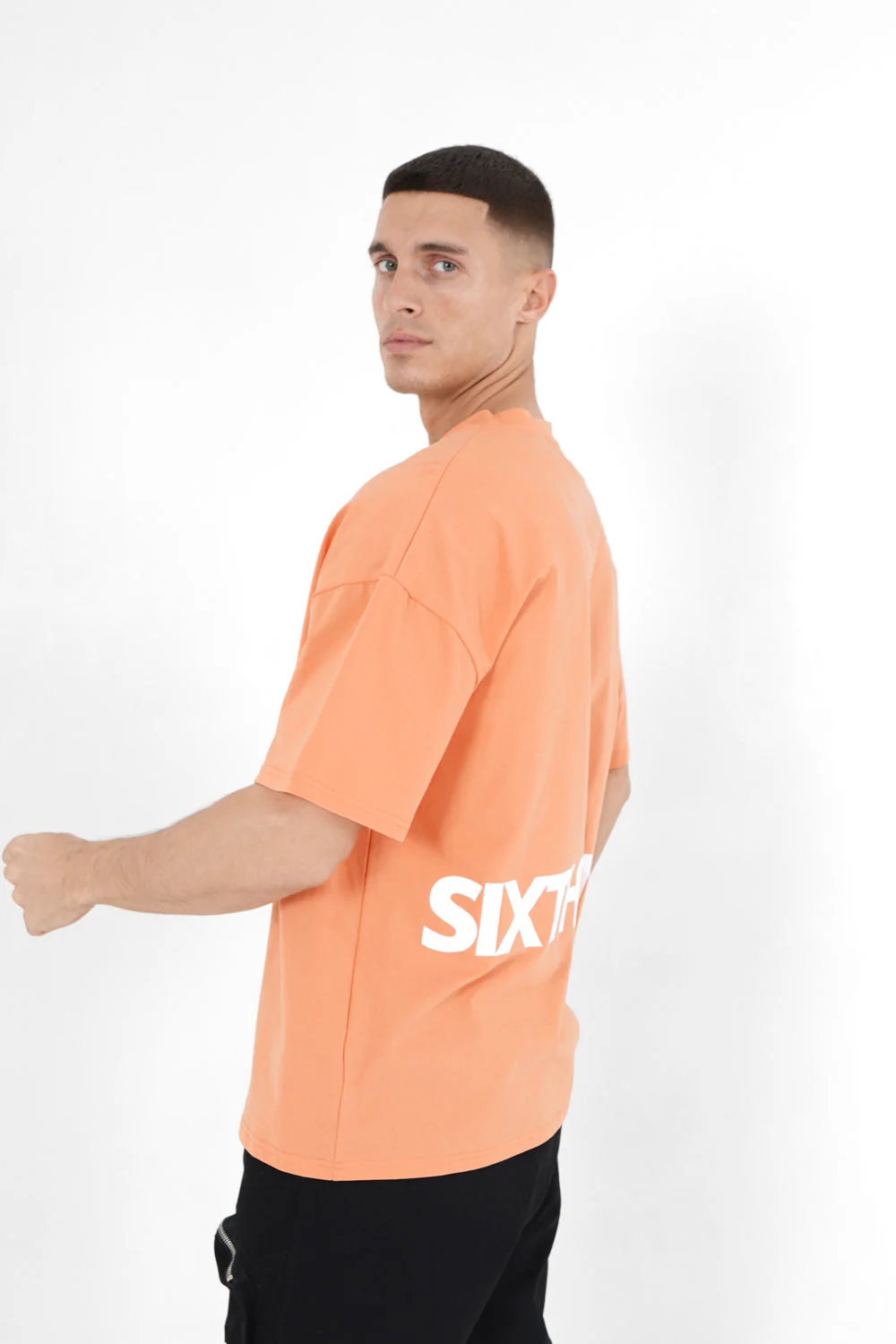 T-shirt grand logo Orange - Image 4