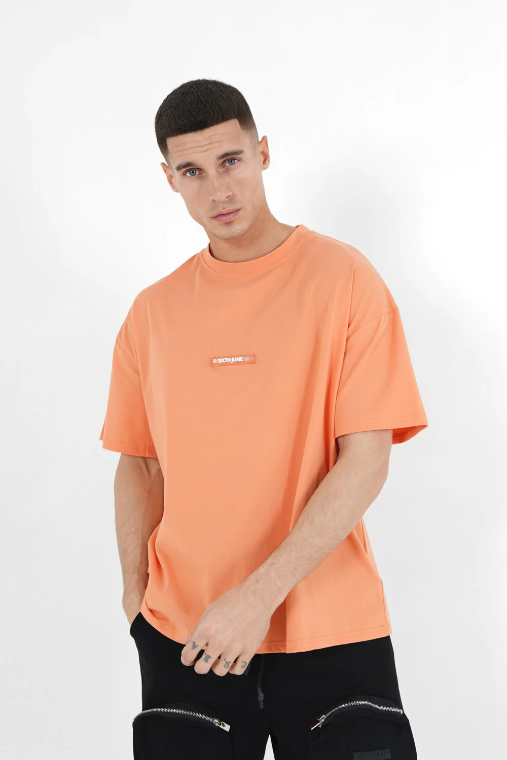 T-shirt grand logo Orange - Image 5