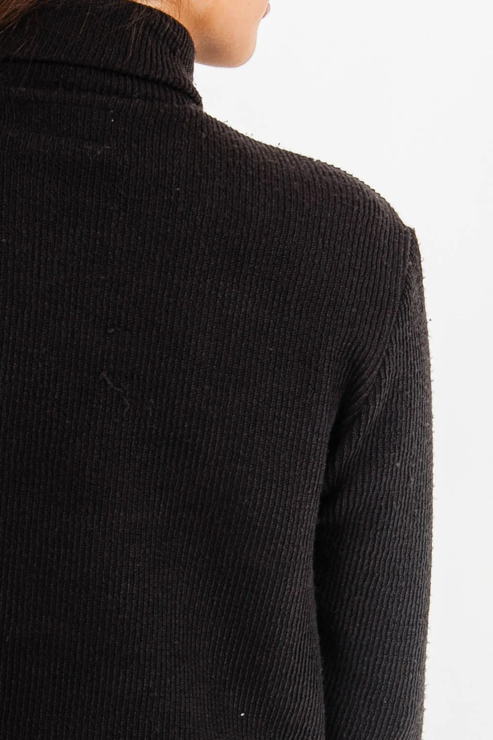 Pull maille court utilitaire Noir - Image 3