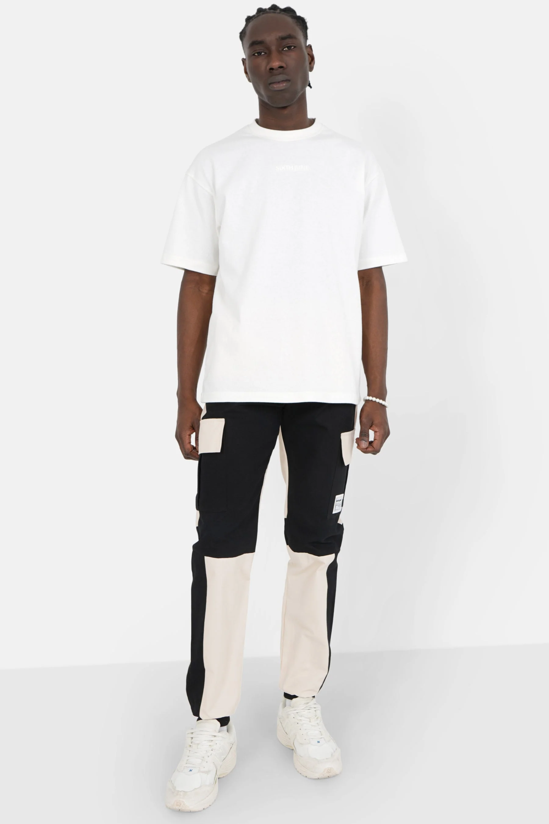 BICOLORED cargo pant - Image 2