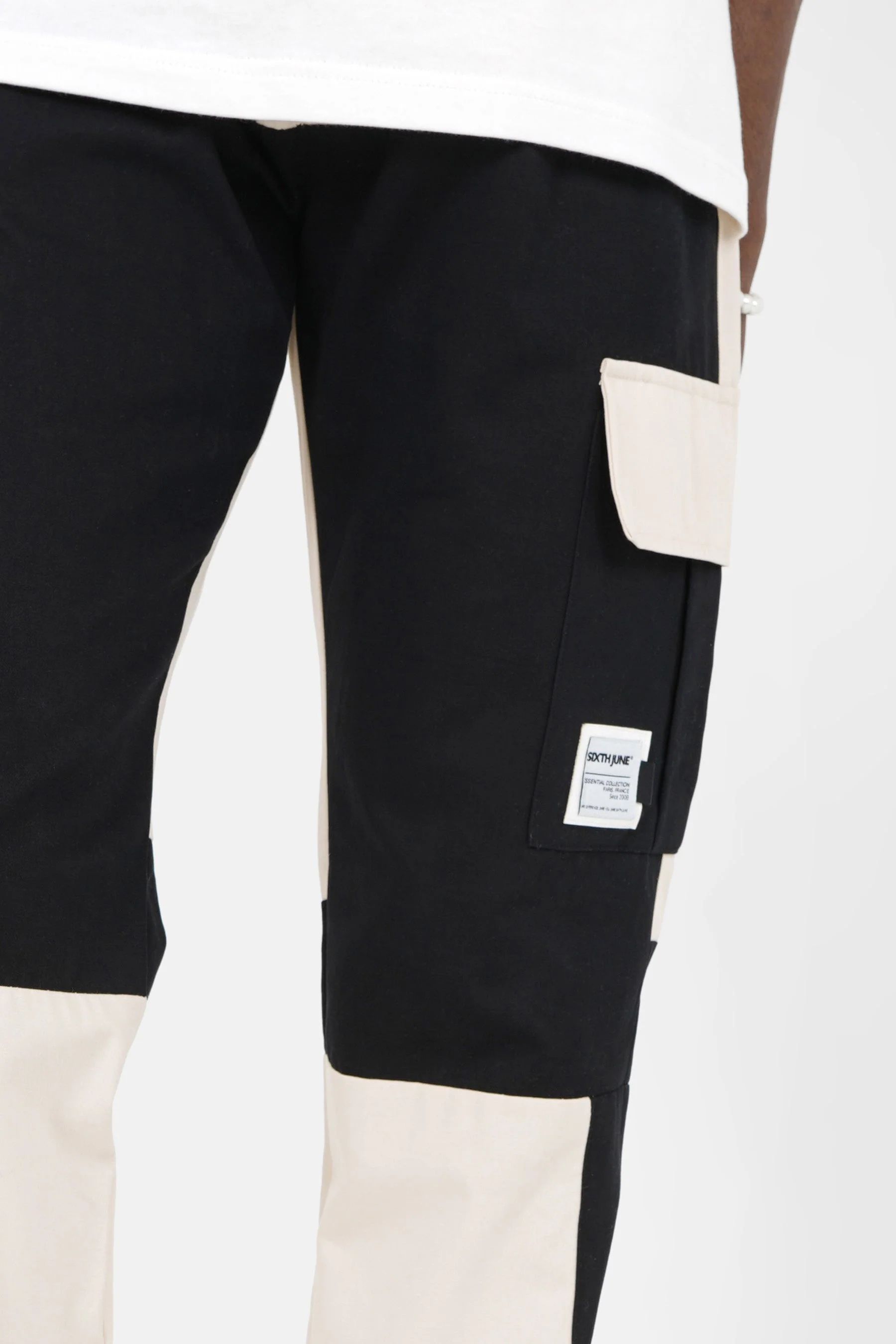 BICOLORED cargo pant - Image 3
