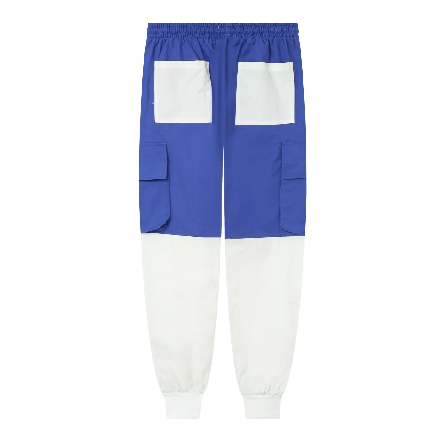 Pantalon cargo bicolore Bleu - Image 7