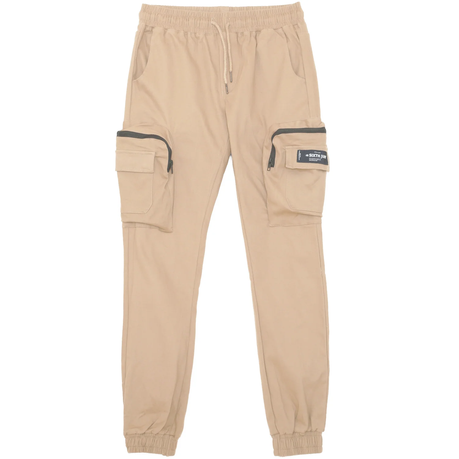Pantalon poches cargo beige - Image 6