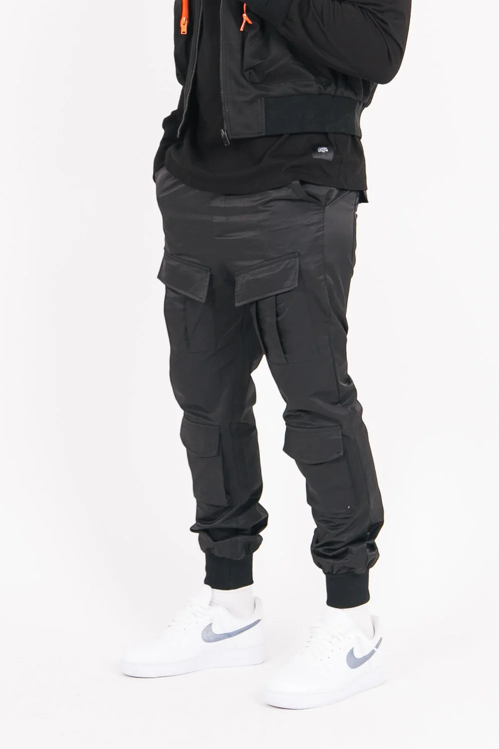 Pantalon cargo utilitaire Noir - Image 3