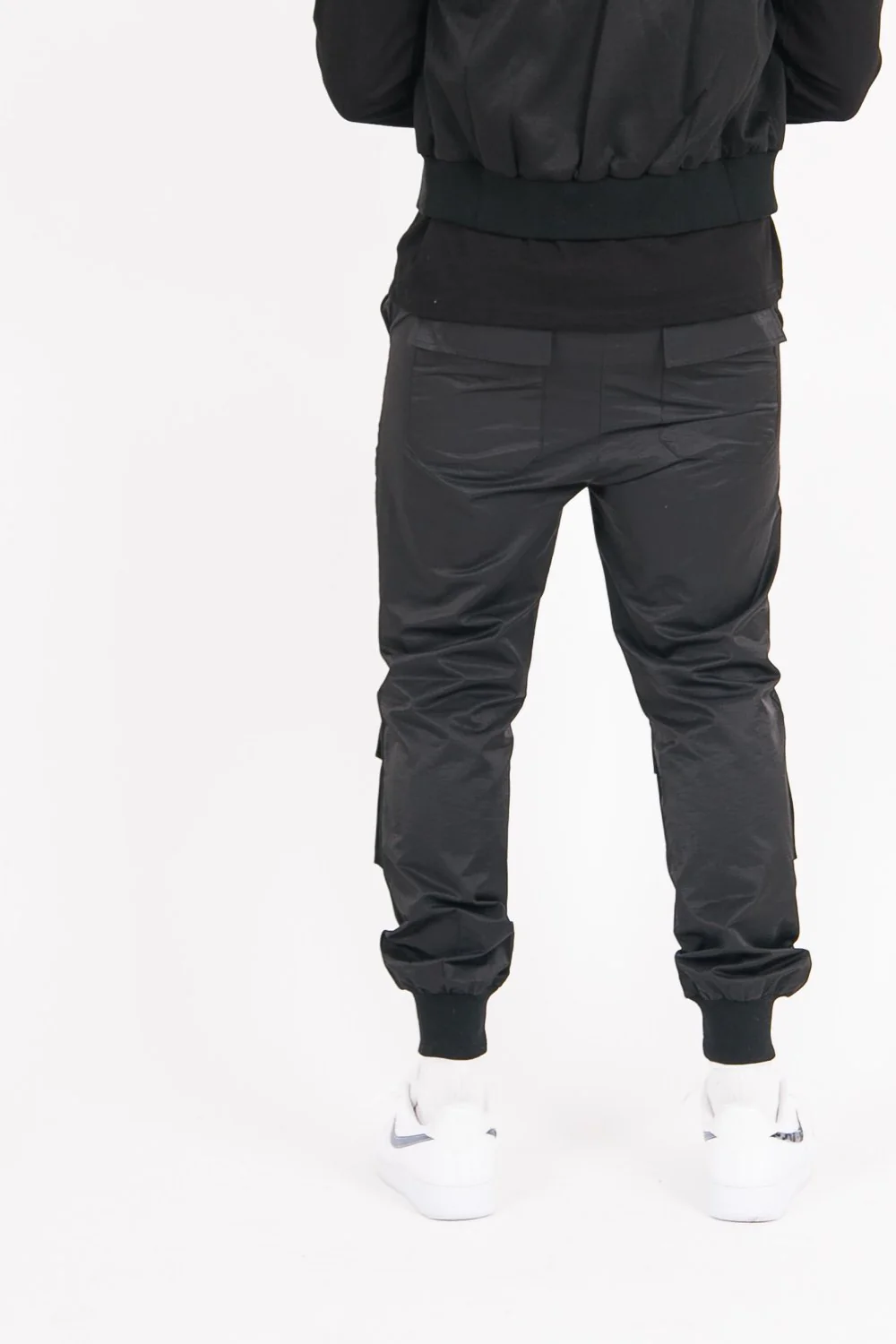 Pantalon cargo utilitaire Noir - Image 4
