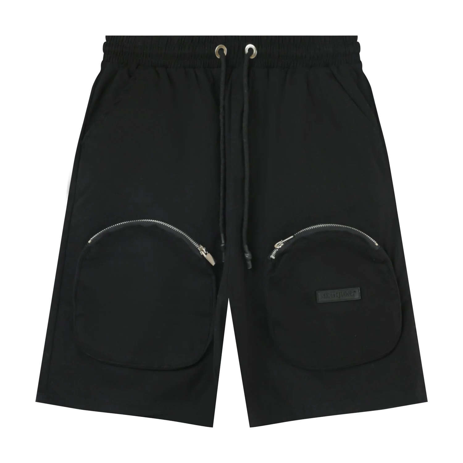 Short utilitaire poches Noir - Image 6