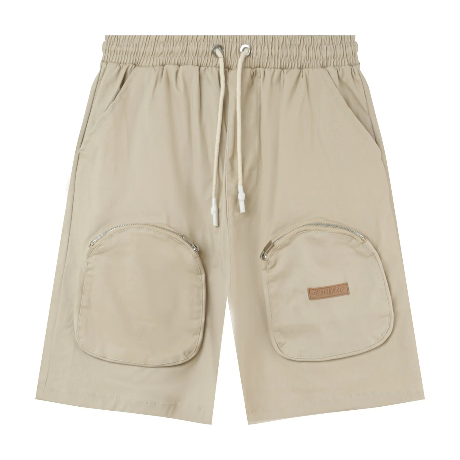 Short utilitaire poches Beige - Image 6