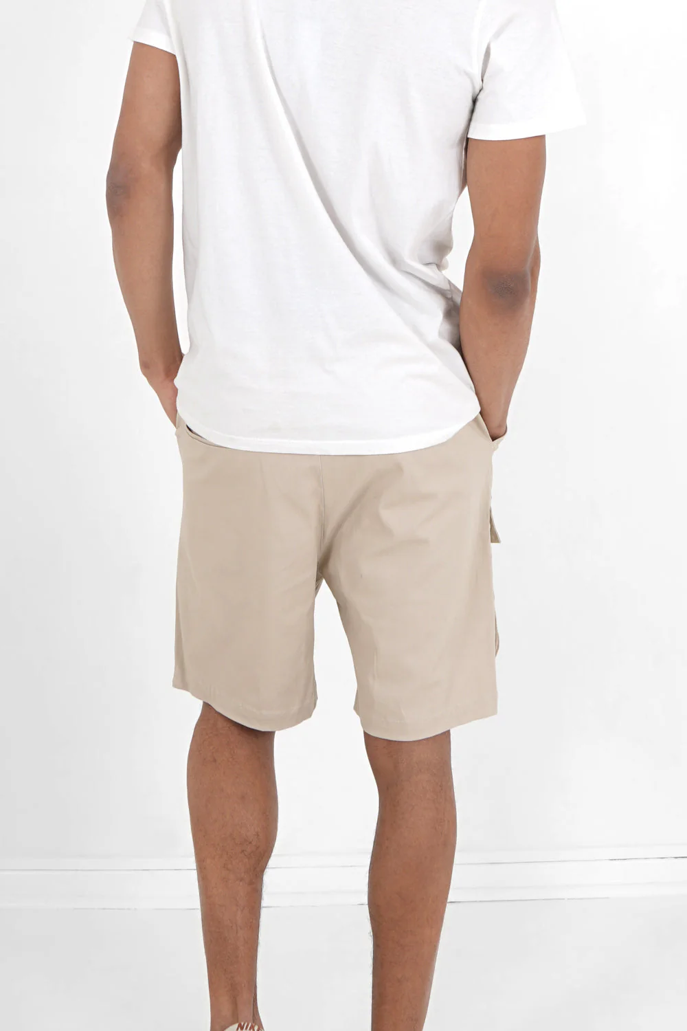 Short utilitaire logo Beige - Image 5