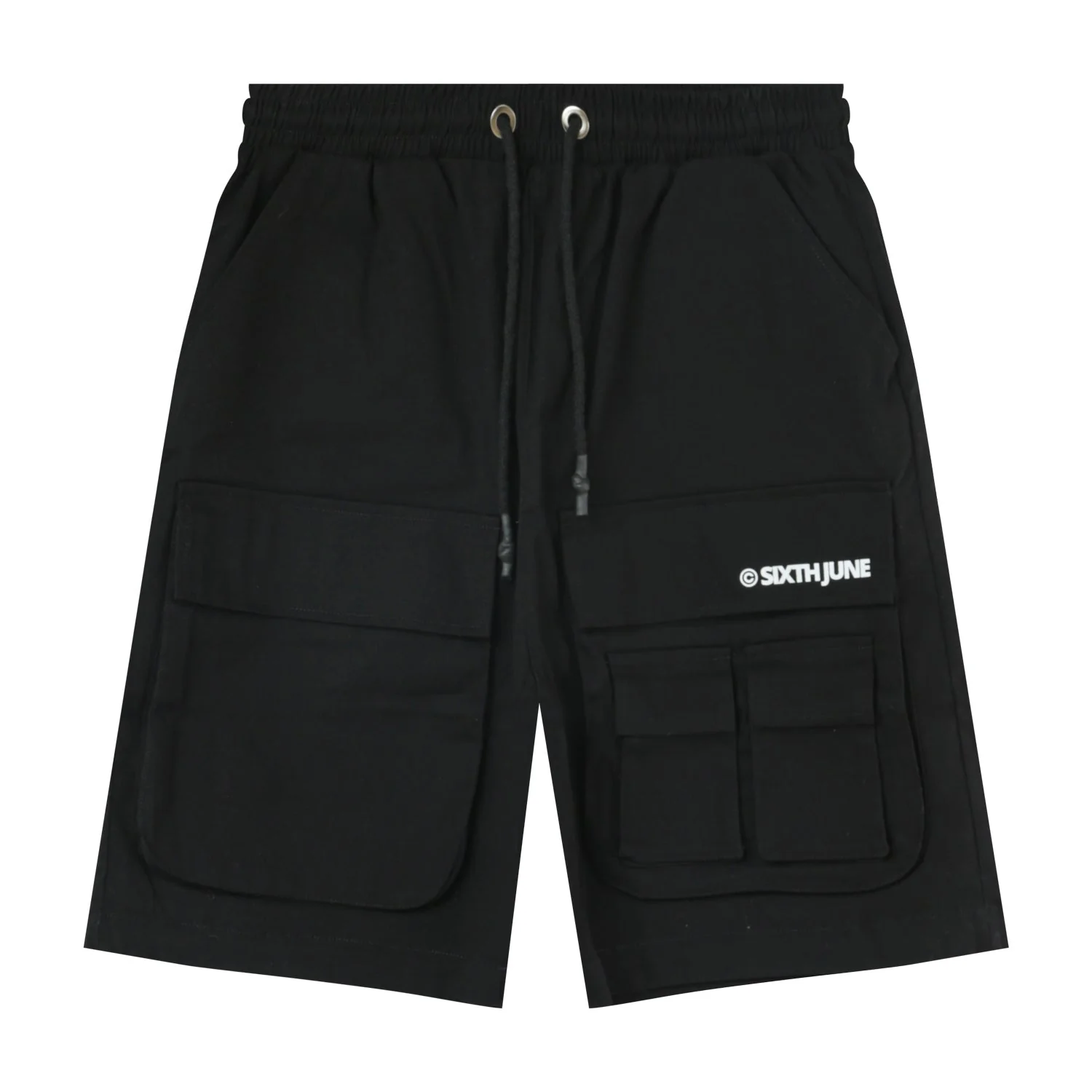 Short utilitaire logo Noir - Image 6