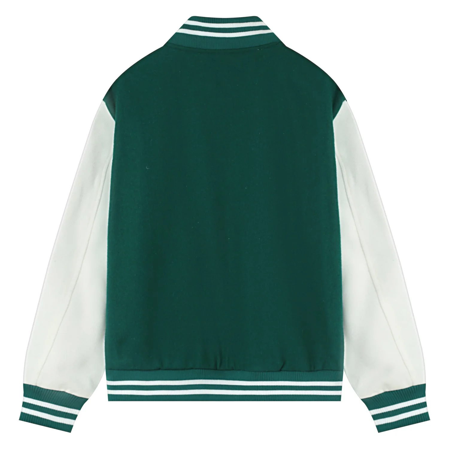 VARSITY bicolored teddy jacket - Image 8
