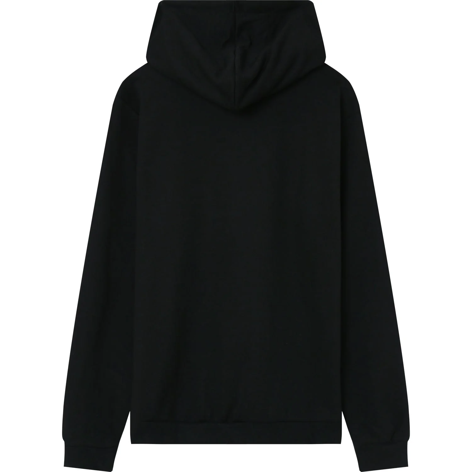 Sweat capuche logo patch université Noir - Image 7