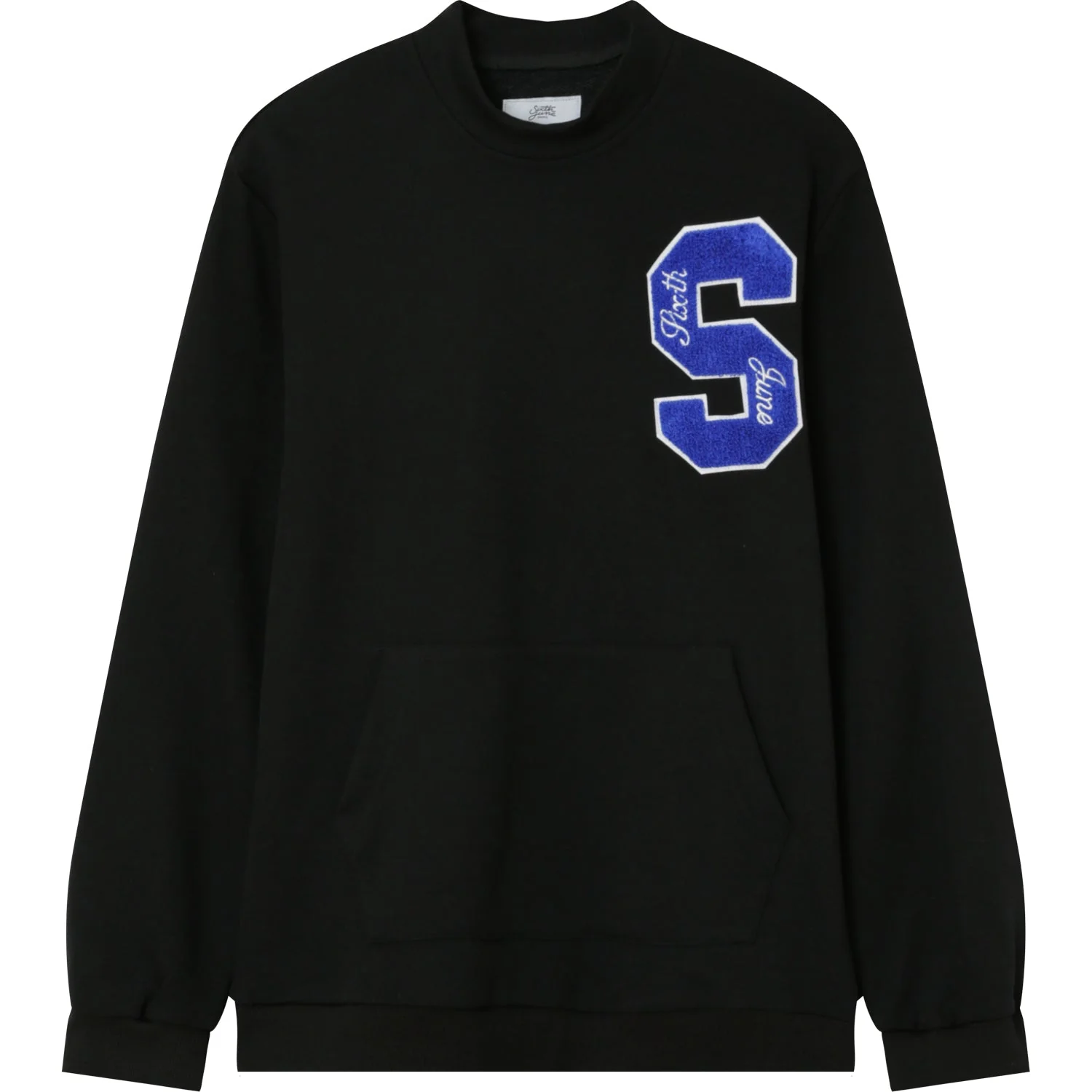 Sweat logo patch université Noir - Image 7