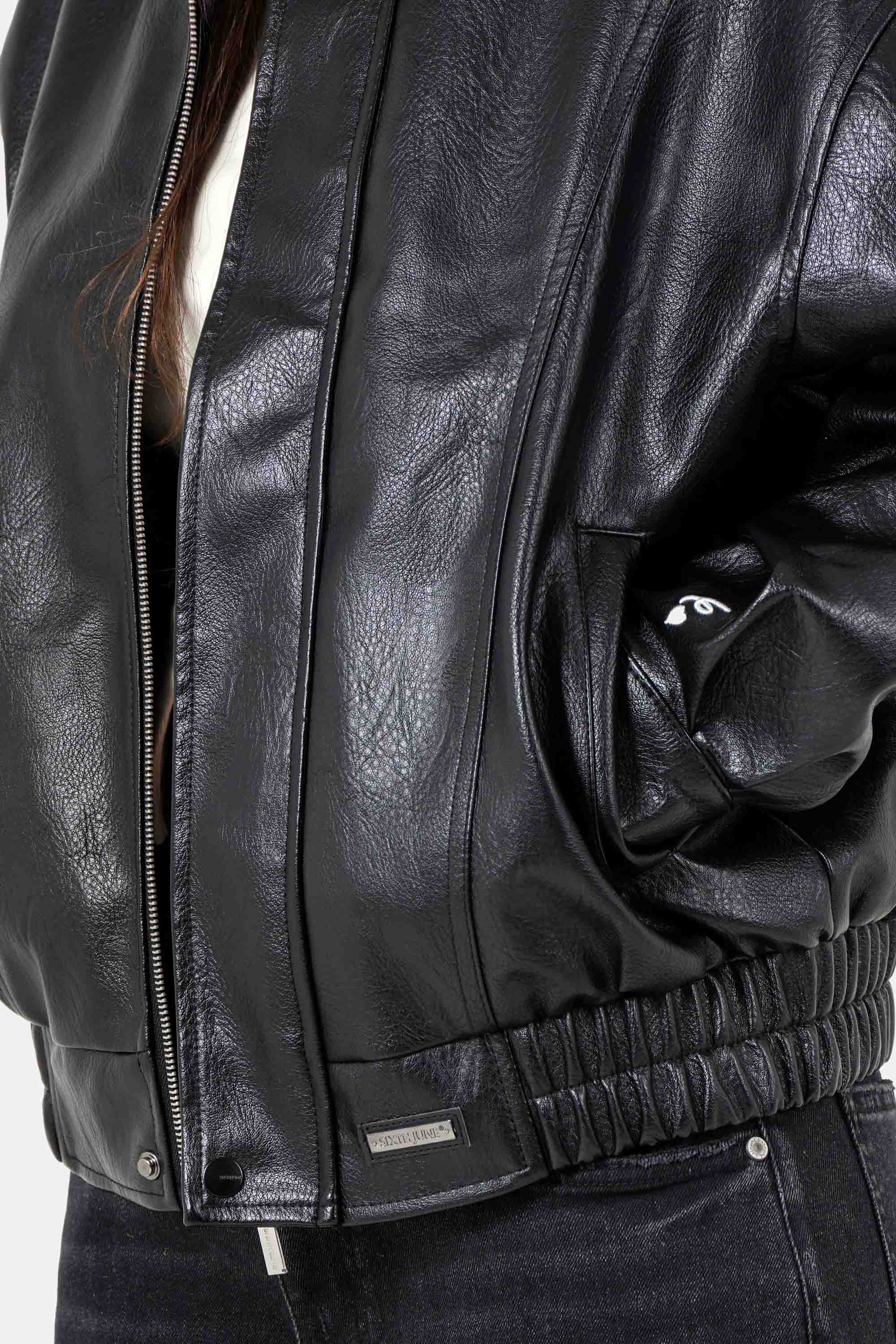 VEGAN bomber jacket - Image 3