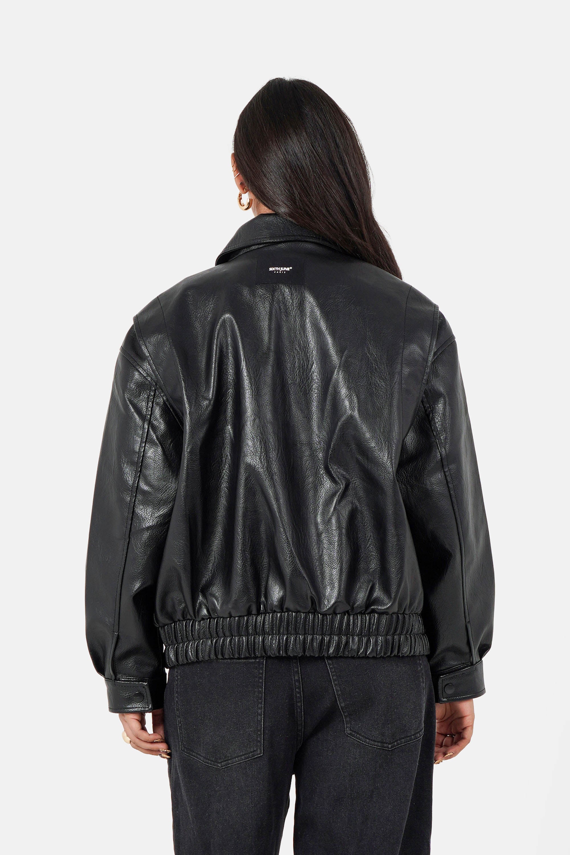 VEGAN bomber jacket - Image 5