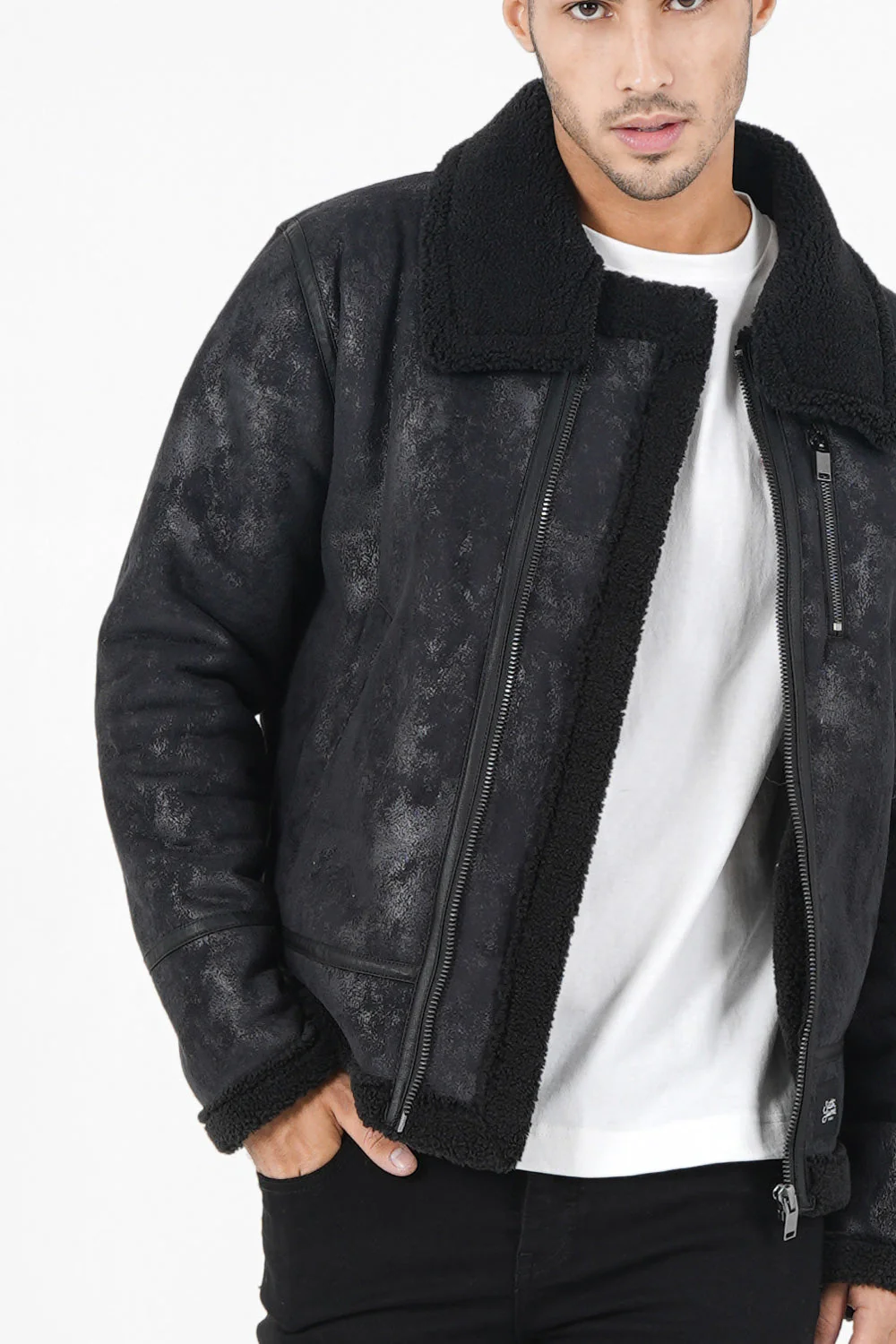 AVIATOR sherpa jacket - Image 3