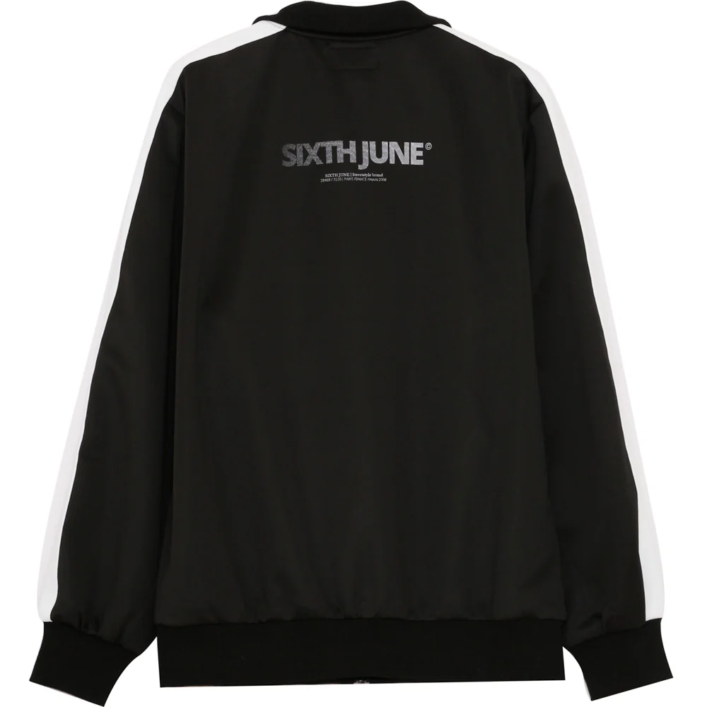 Veste bande sport noir - Image 6