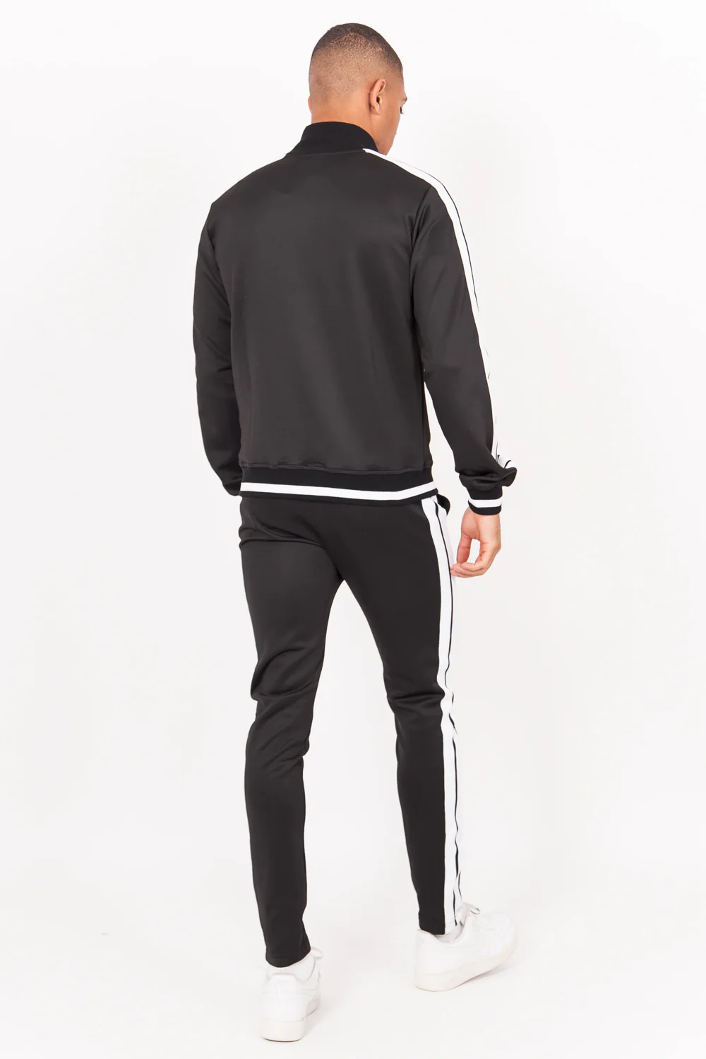 Veste baroque logo signature noir - Image 4
