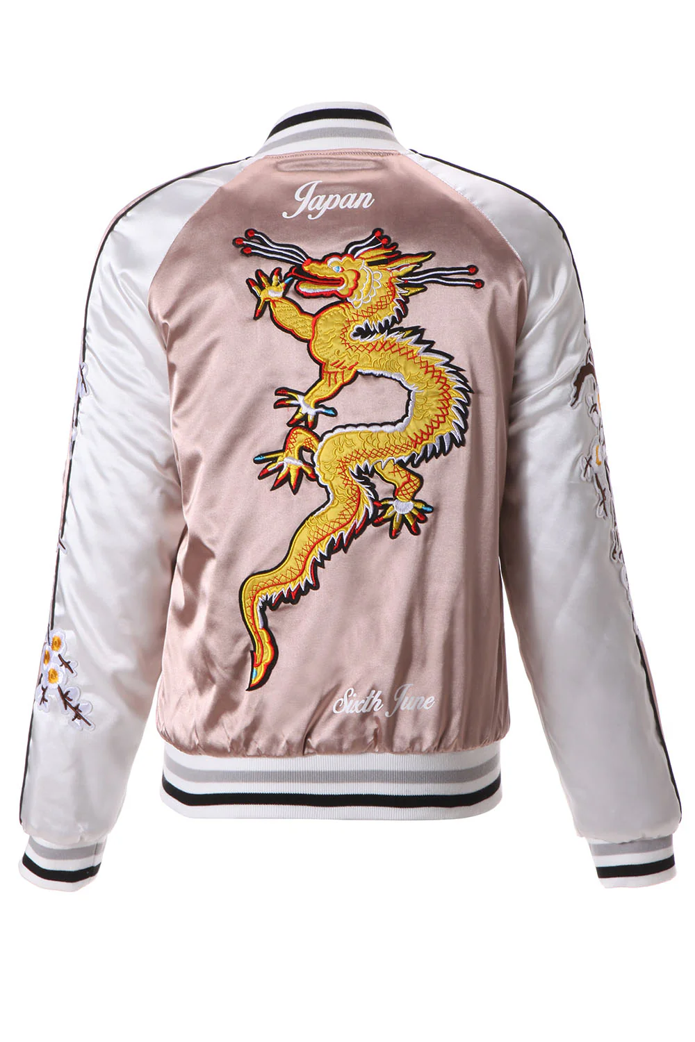 Veste Japan dragon Femme rose W2183CJA - Image 7