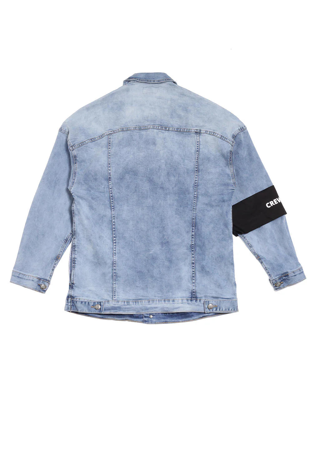 Veste jean brassard bleu M2233HJA - Image 7