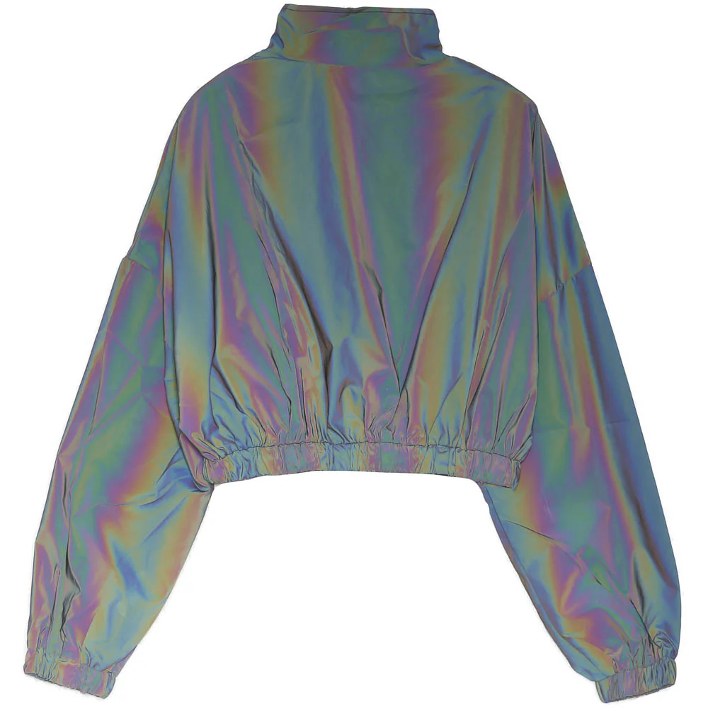 Veste pétrole réfléchissante courte noir - Image 7