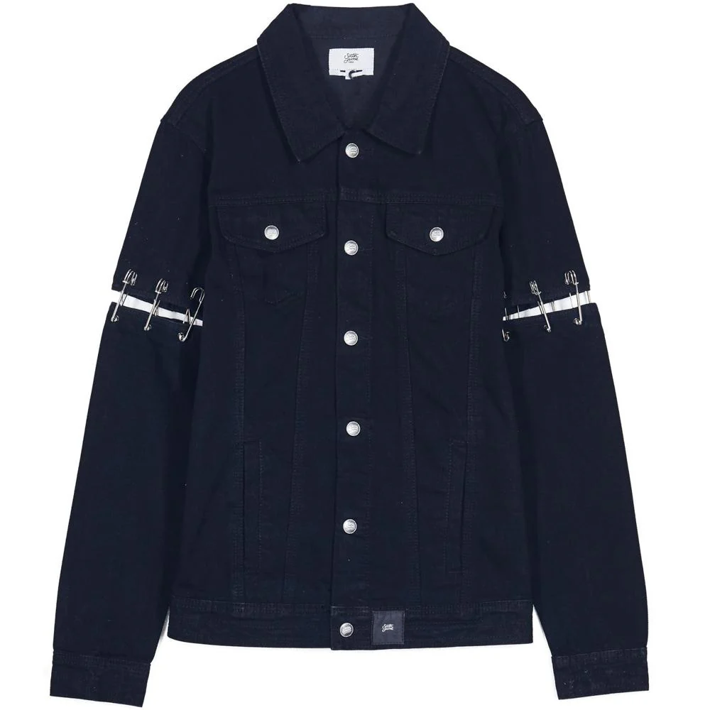 Veste rock épingles Noir - Image 7