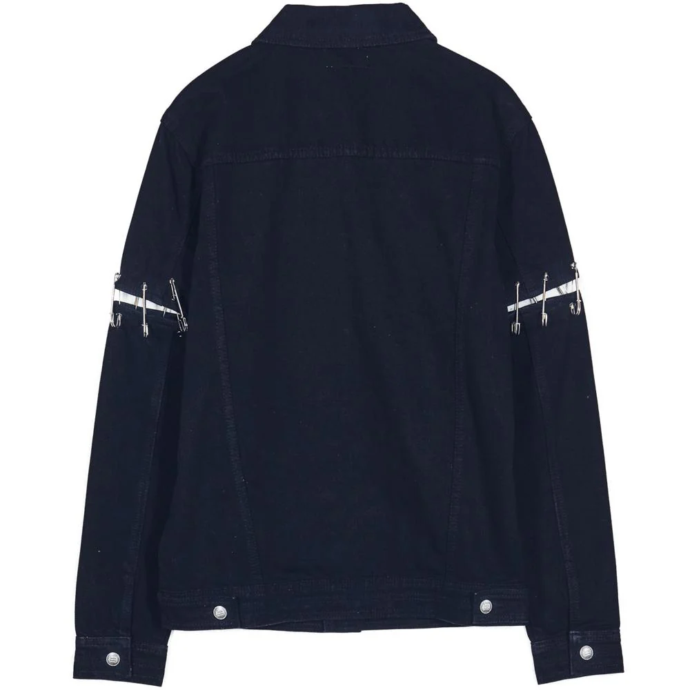 Veste rock épingles Noir - Image 8